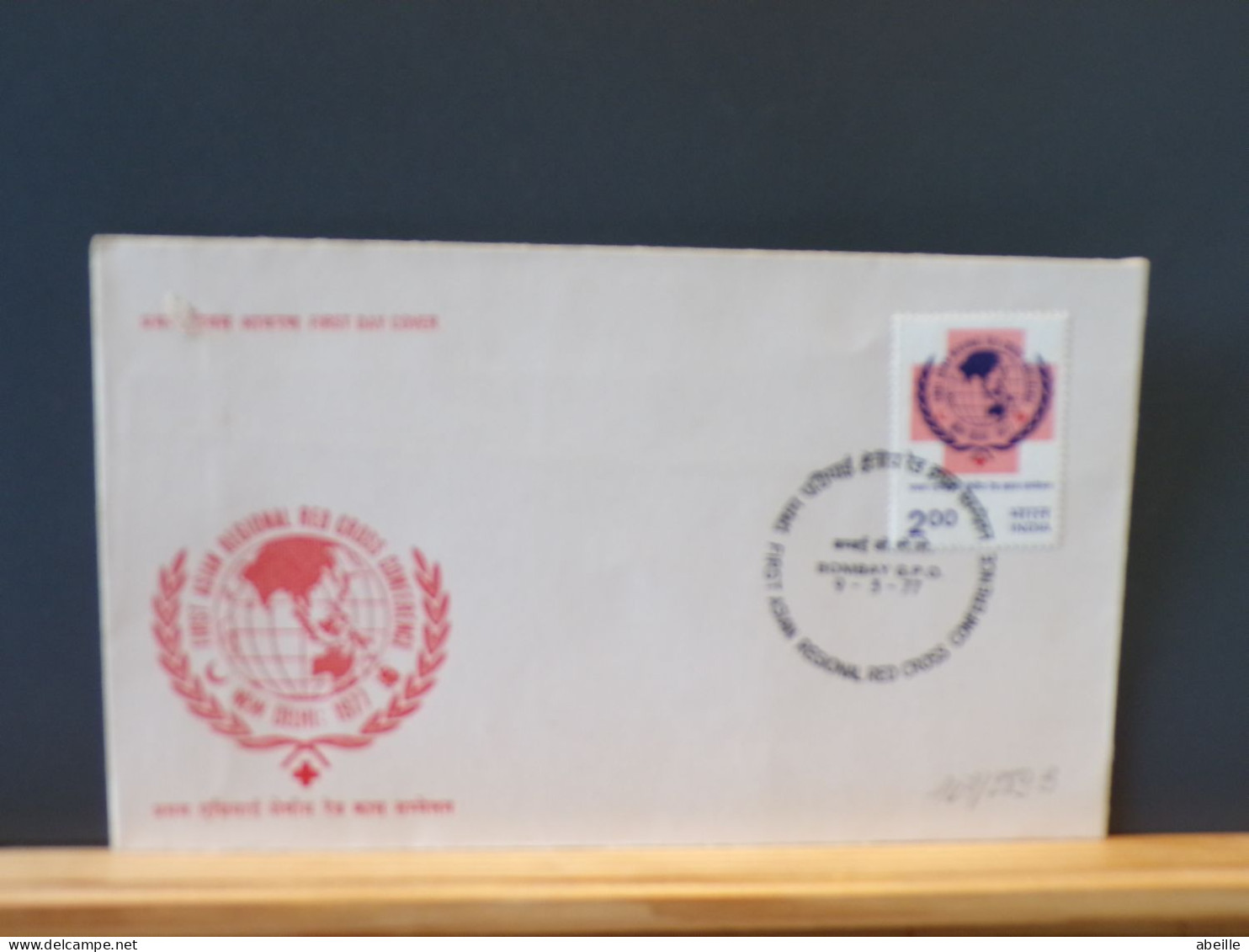 107/259B  FDC INDIA - Rotes Kreuz