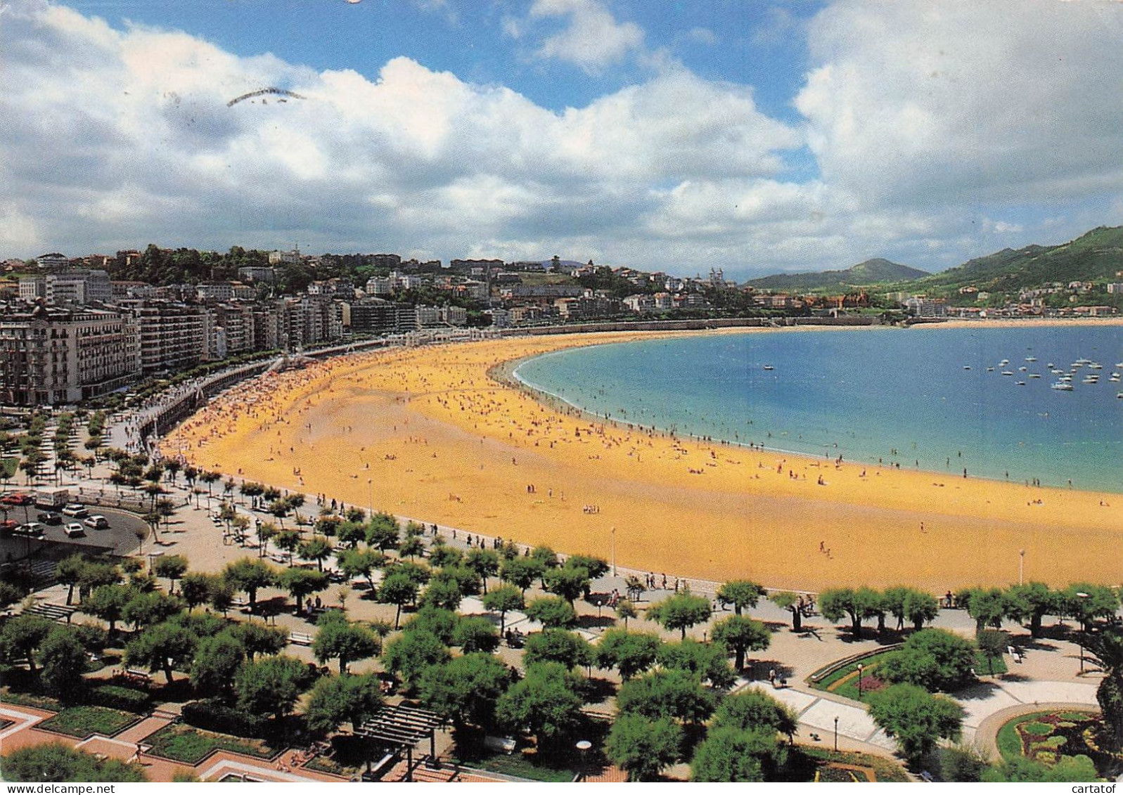 SAN SEBASTIAN . Paseo Y Playa De La Concha . - Otros & Sin Clasificación