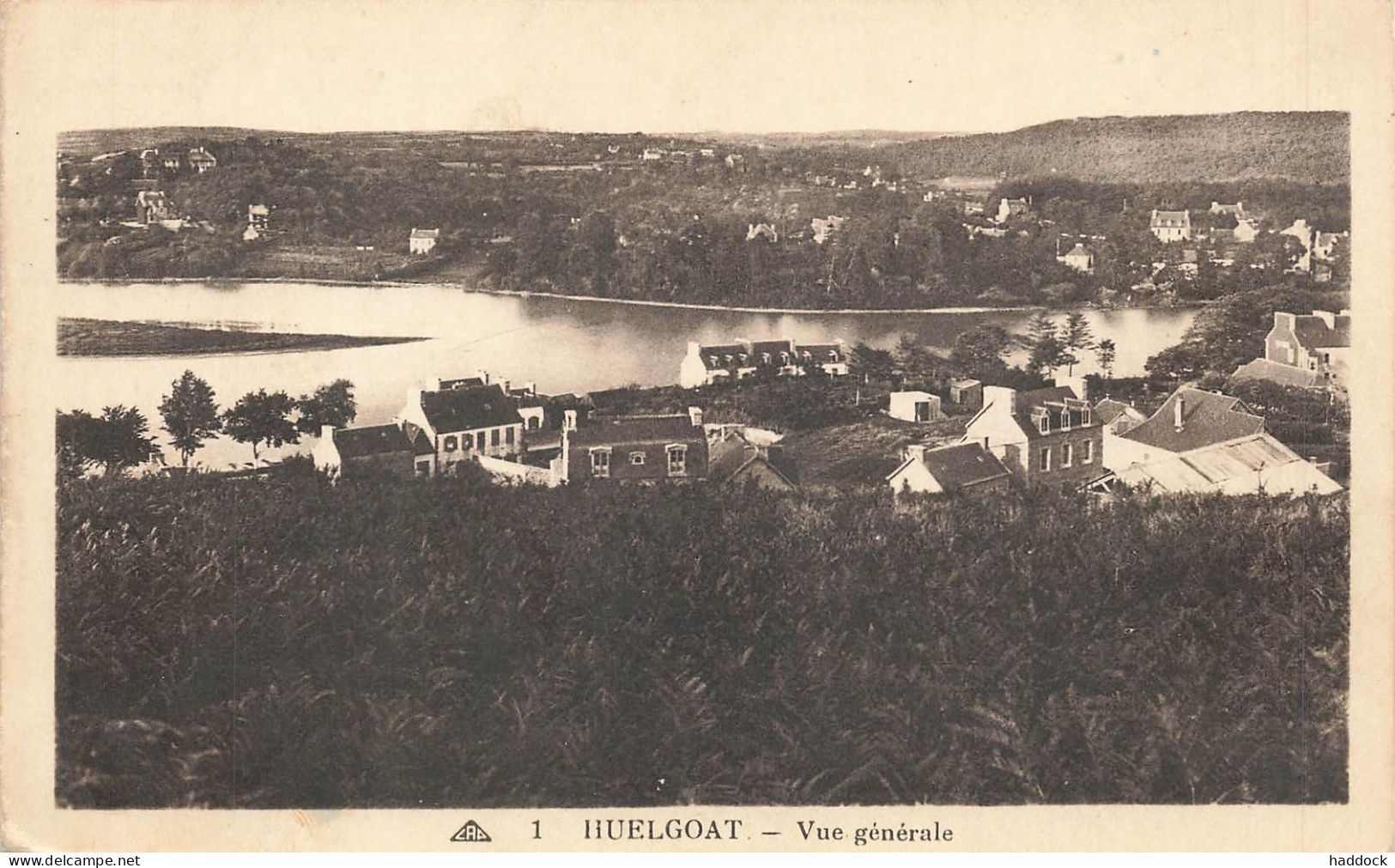 HUELGOAT : VUE GENERALE - Huelgoat