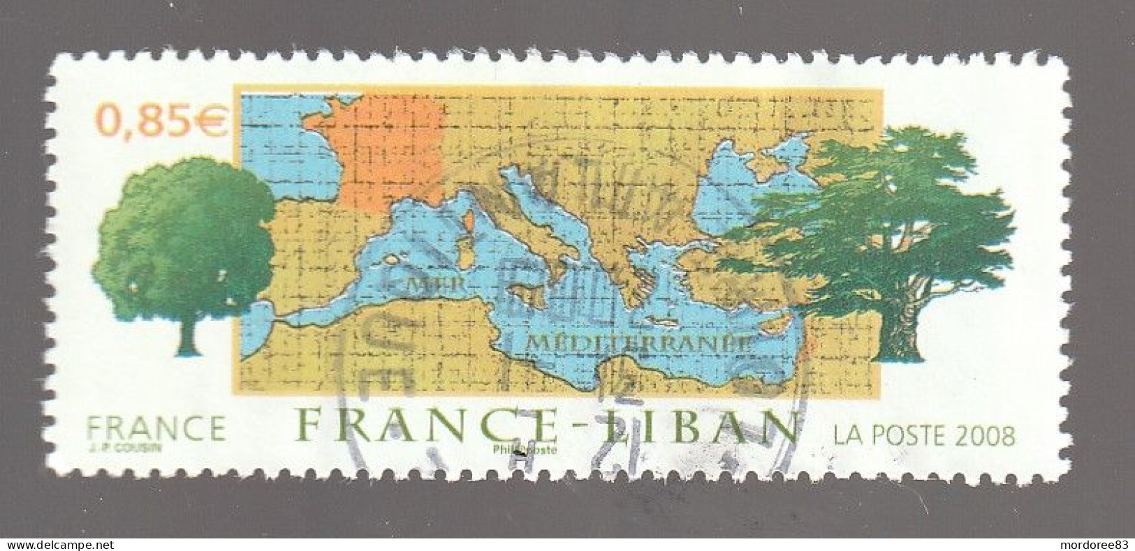 FRANCE 2008 FRANCE LIBAN YT 4323  OBLITERE A DATE - Used Stamps