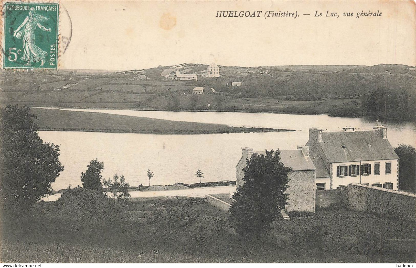 HUELGOAT : LE LAC - VUE GENERALE - Huelgoat