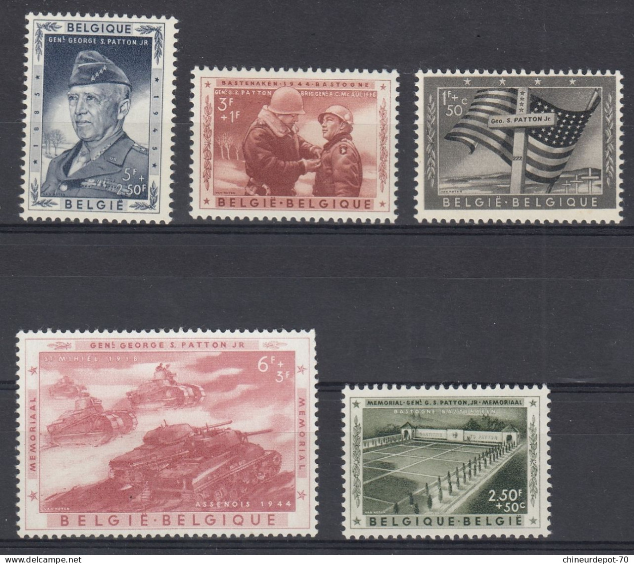 Général Patton 1957 Neufs ** - Unused Stamps