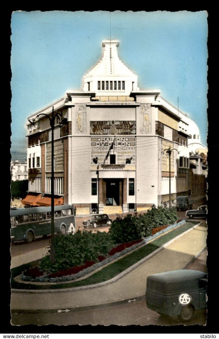 ALGERIE - ORAN - LA MAISON DU COLON ET LA PLACE KARGUENTAH - Oran