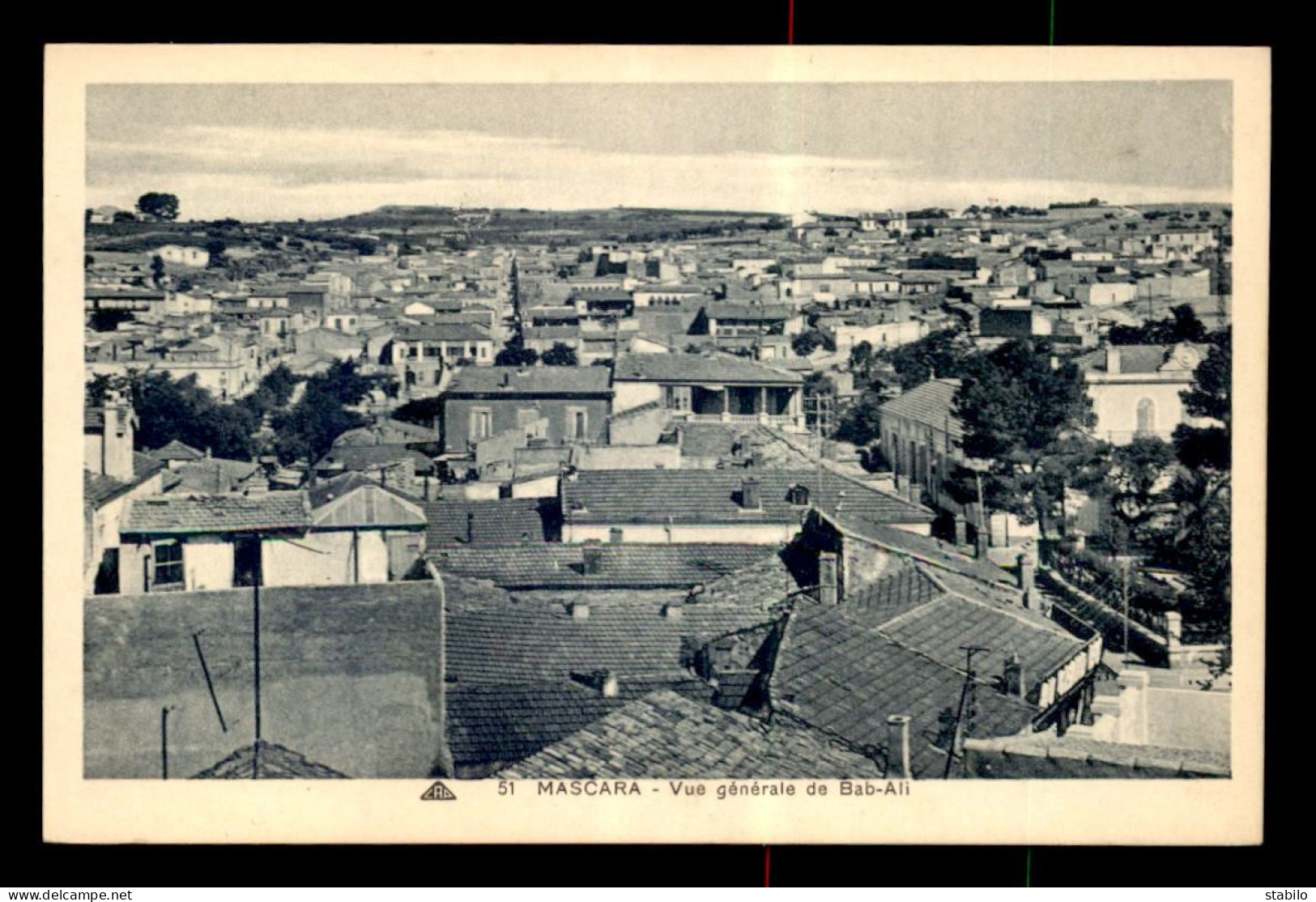 ALGERIE - MASCARA - VUE GENERALE DE BAB-ALI - Andere & Zonder Classificatie