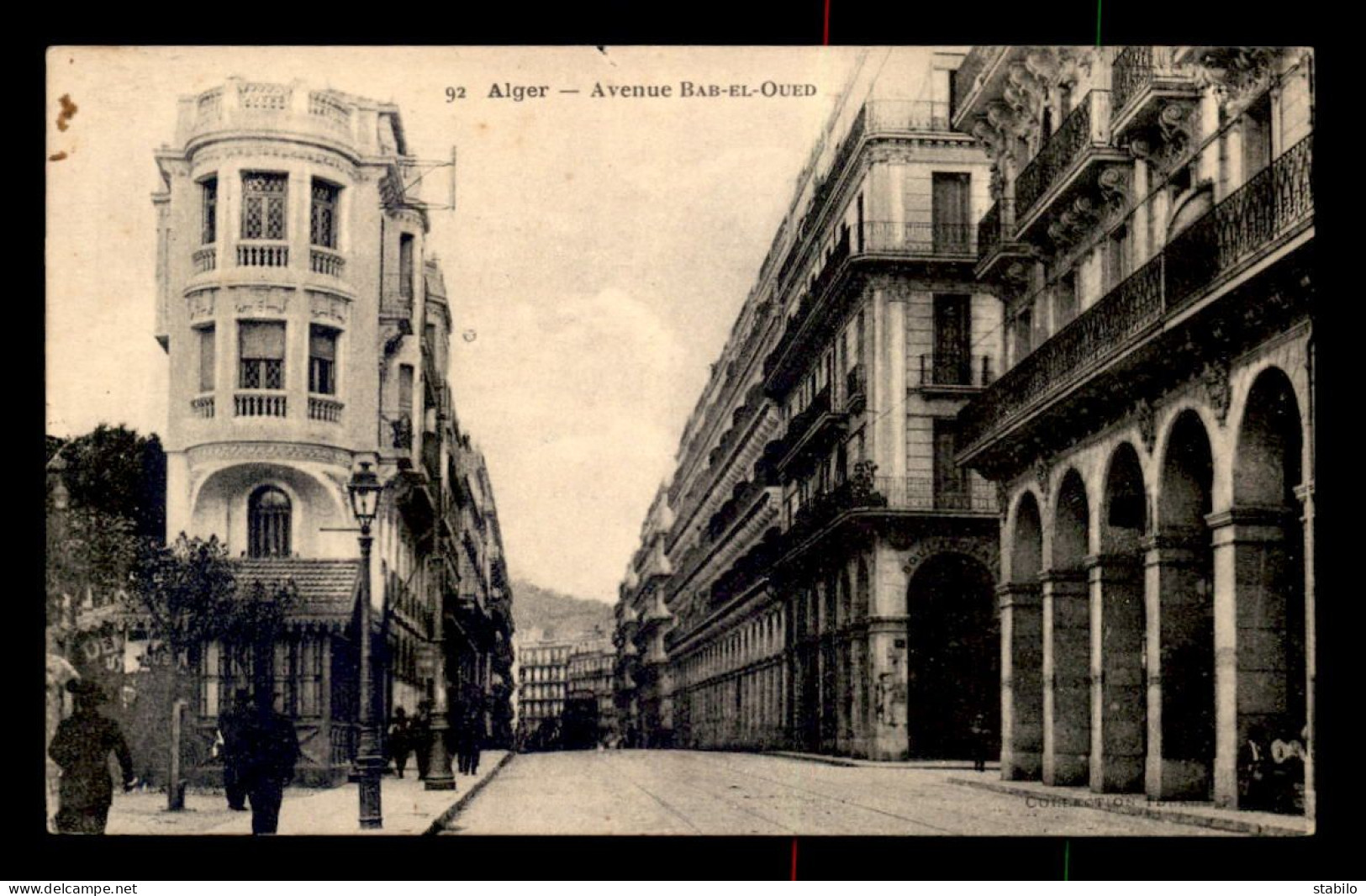 ALGERIE - ALGER - AVENUE BAB-EL-OUED - Algiers