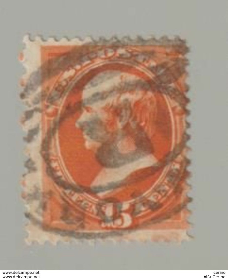 U.S.A.:  1879   D. WEBSTER  -  15 C. USED  STAMP  -  YV/TELL. 57 A - Usados