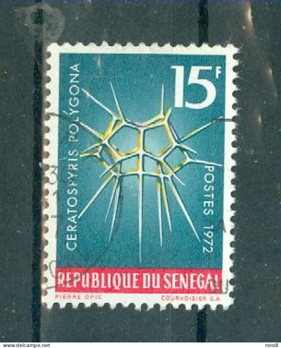 REPUBLIQUE DU SENEGAL - N°379 Oblitéré - Poissons Et Radiolaires. - Senegal (1960-...)