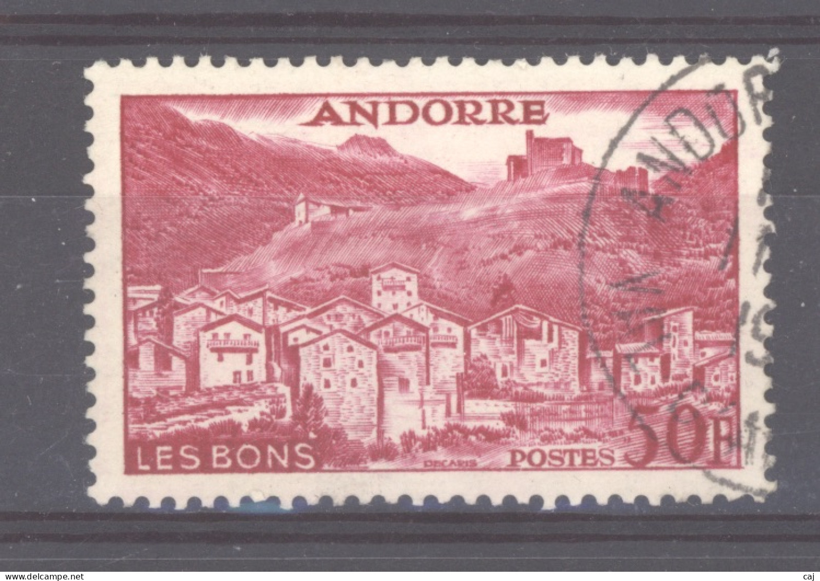 Andorre   :  Yv  152  (o) - Gebruikt