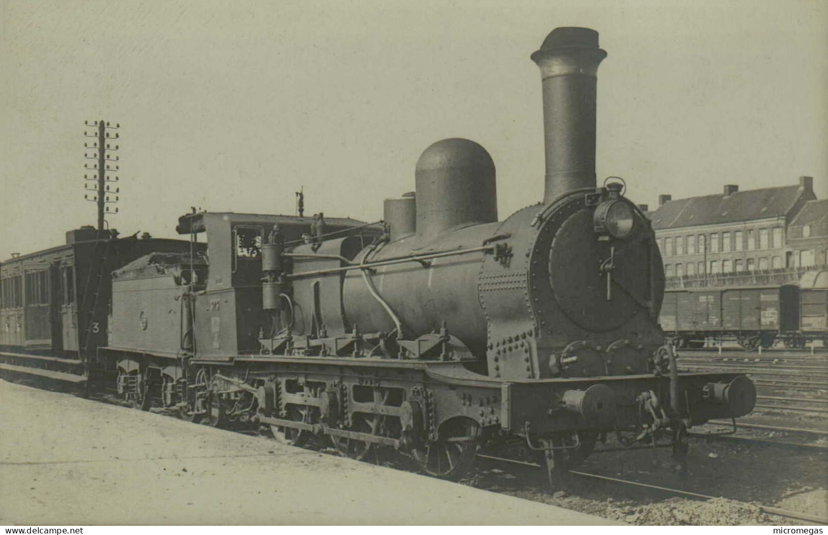 Locomotive Type 29 - NC De 1896 - Ligne 'Hazebrouck à Poperinghe Et à Ypres - Trains