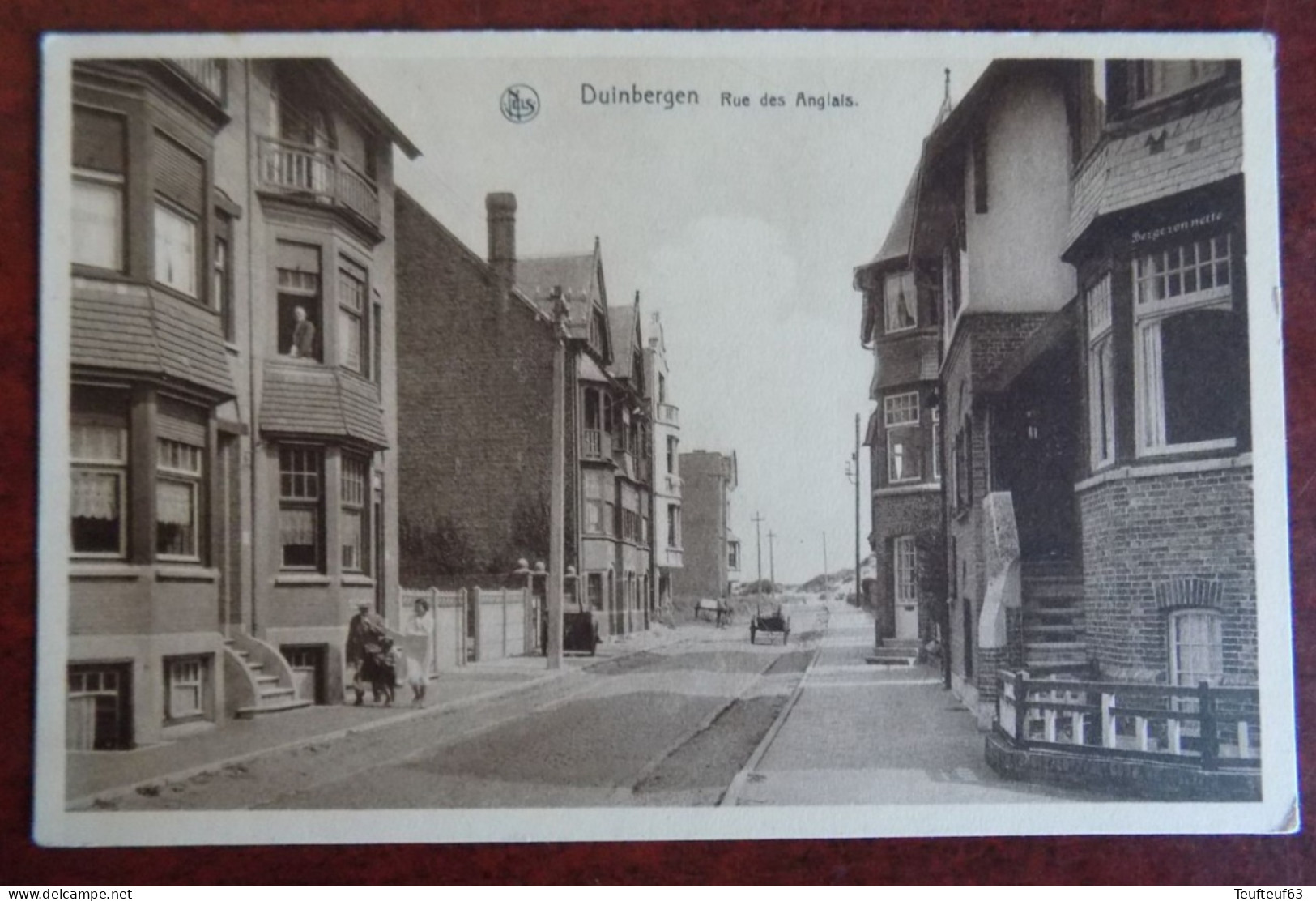 Cpa Duinbergen ; Rue Des Anglais - - Knokke