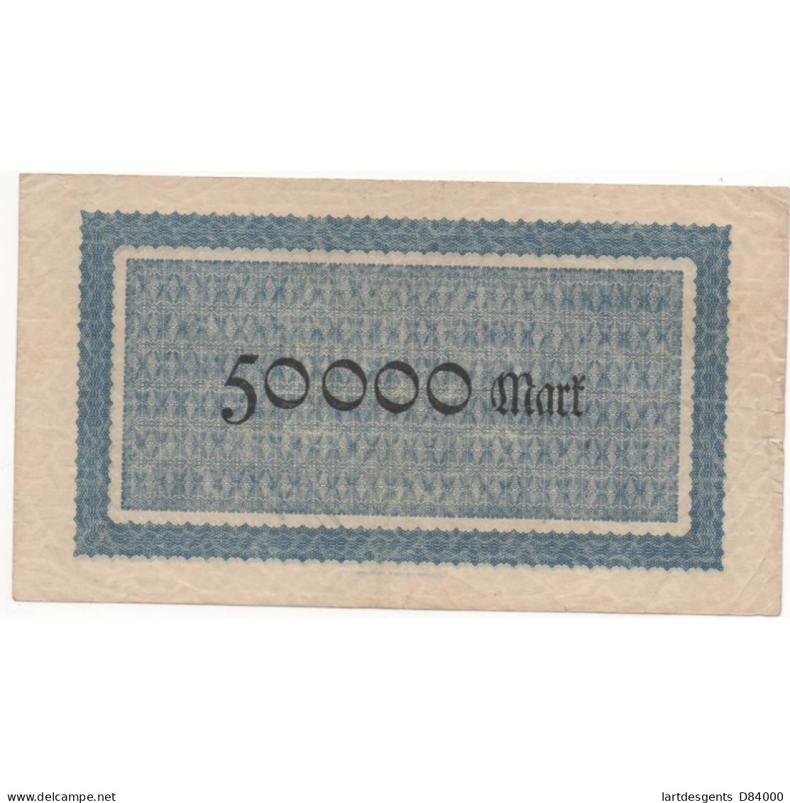 NOTGELD - AACHEN - 50.000 Mark - 1923 (A011) - Lokale Ausgaben