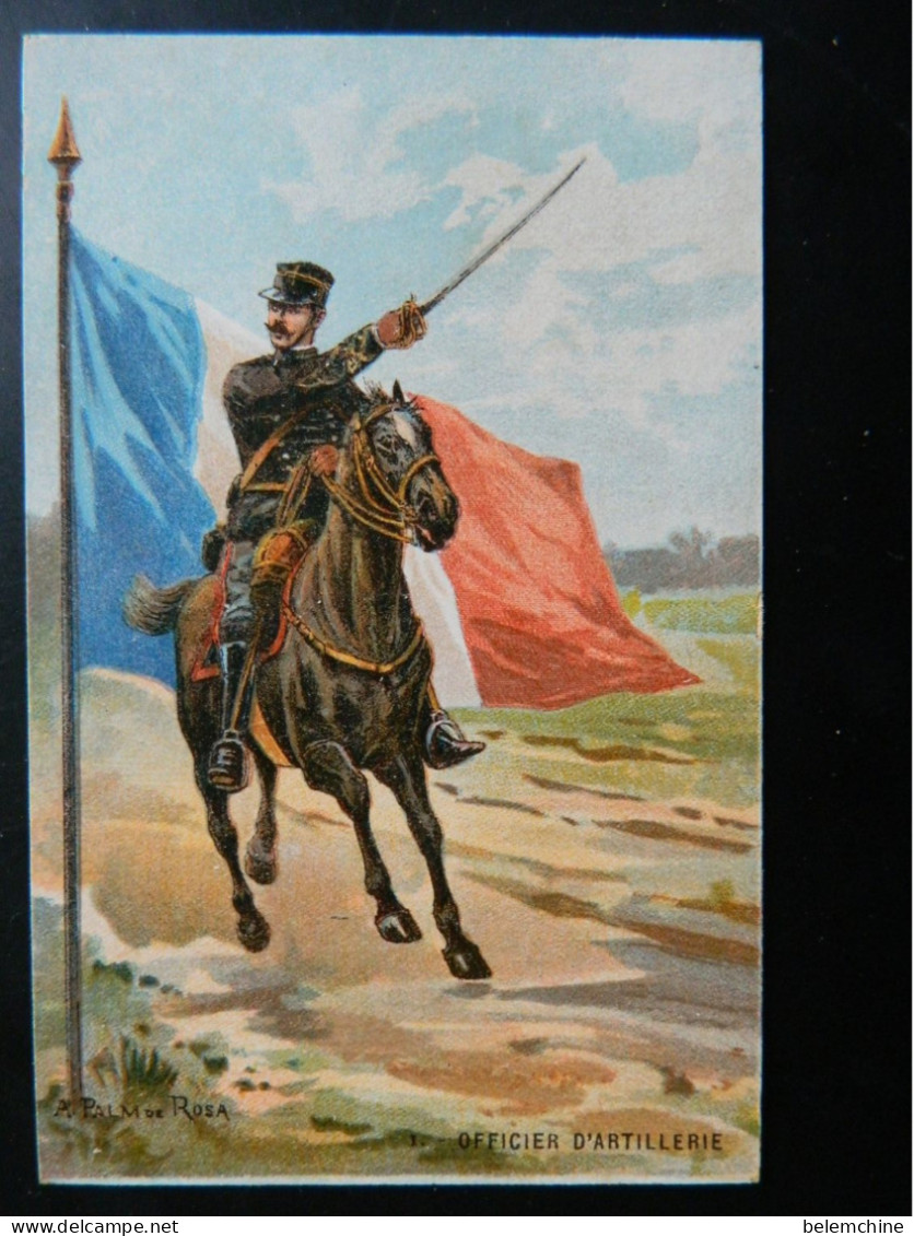 A. PALM DE ROSA                                              OFFICIER D'ARTILLERIE - Régiments