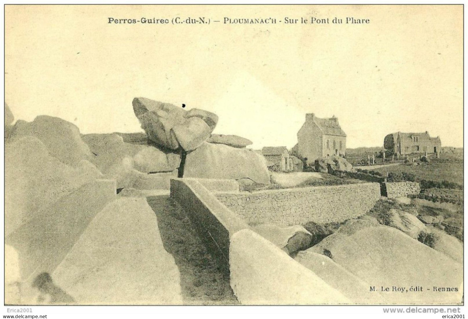 Ploumanac'h. Sur Le Pont Du Phare à Ploumanac'h. - Ploumanac'h