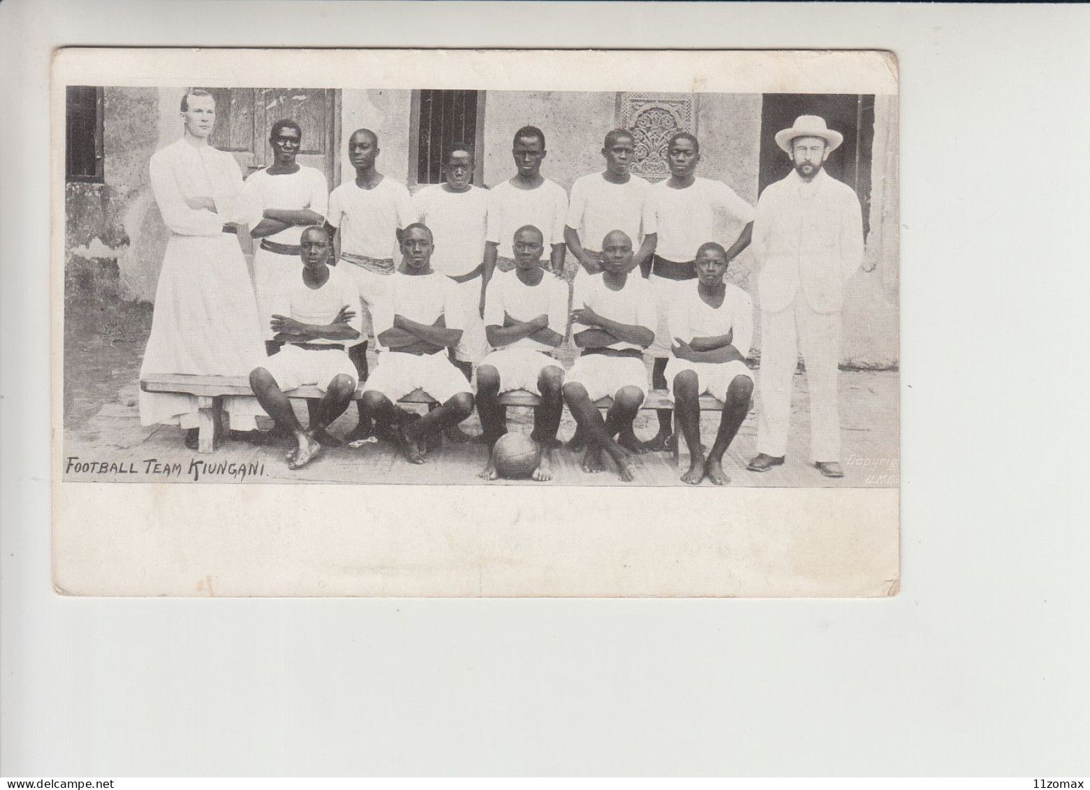 TANZANIA KIUNGANI TEAM 1909. Stadion, Stadio ,campo Sportivo,stadium, Stade, Estadio Used (fu859) AFRICA - Soccer