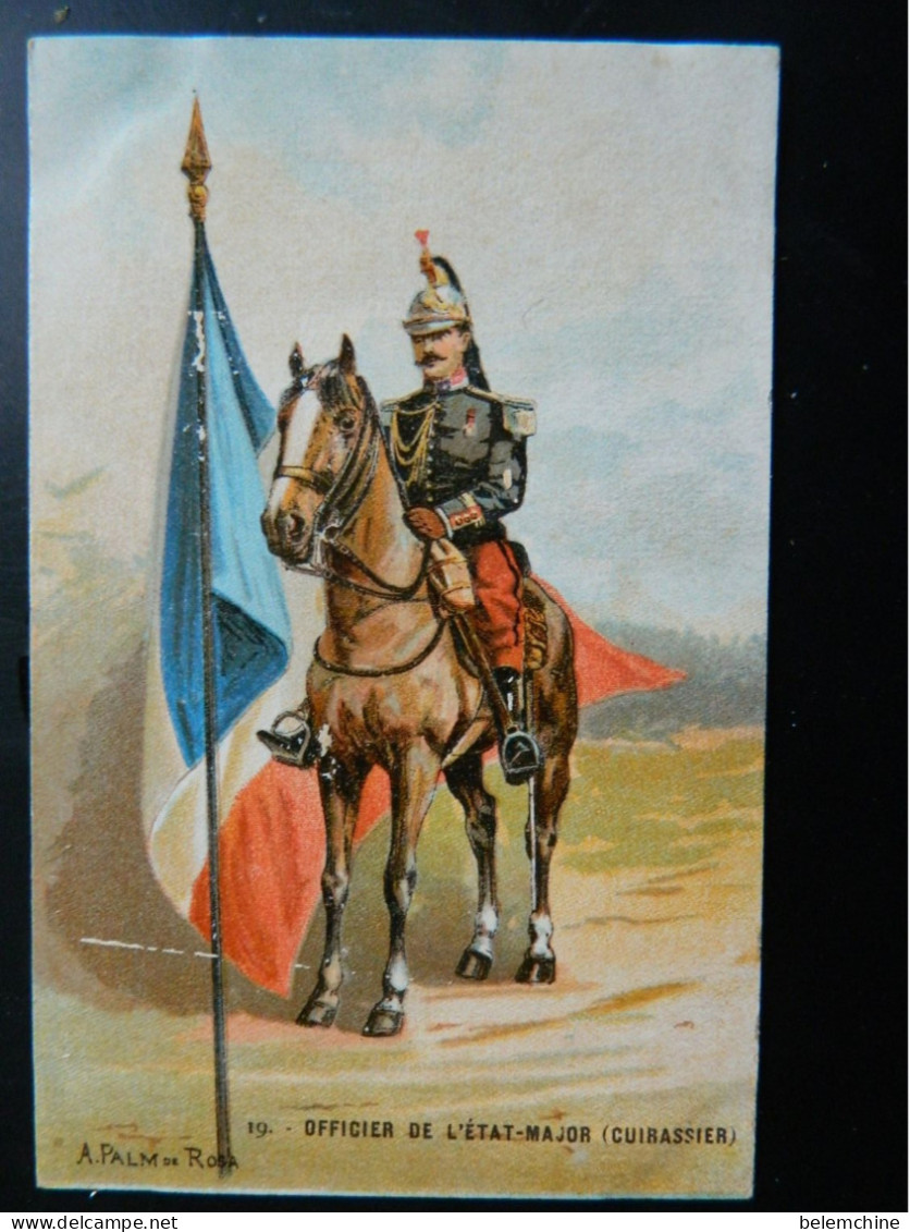 A. PALM DE ROSA                                              OFFICIER DE L'ETAT MAJOR ( CUIRASSIER ) - Regiments