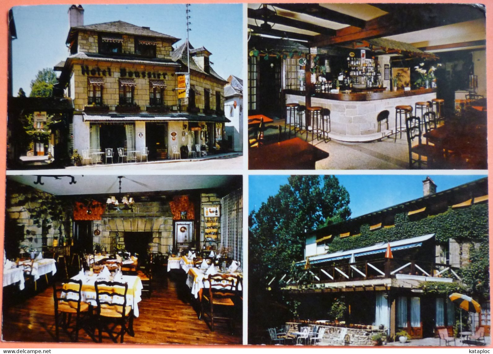 CARTE LARCHE - 19 - HOTEL BOUSSIER - SCANS RECTO VERSO - 3 - Other & Unclassified