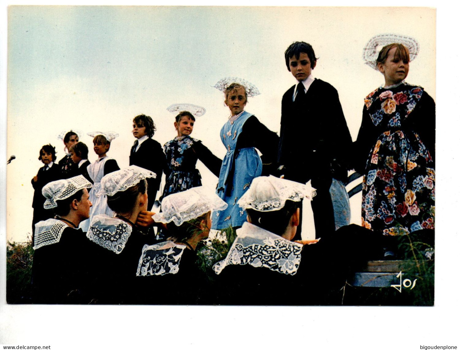 CP  Fête De L'été En Bretagne La Danse Des Enfants - Bretagne