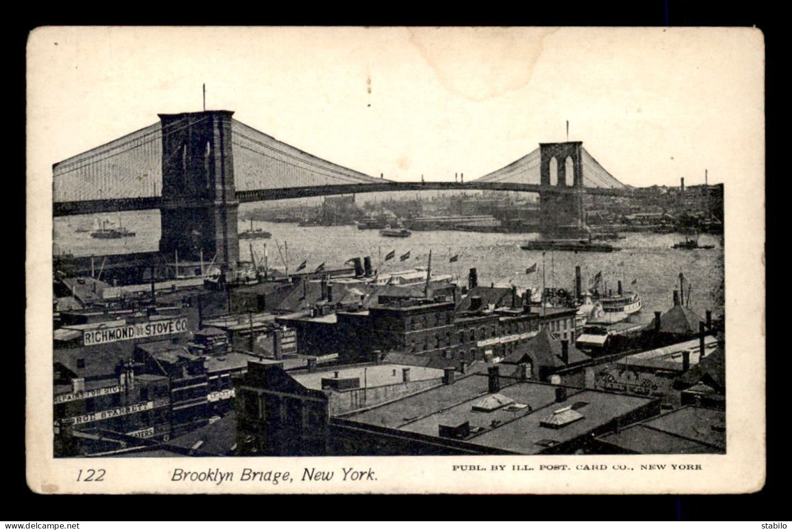 ETATS-UNIS - NEW YORK - BROOKLYN BRIDGE - Andere & Zonder Classificatie