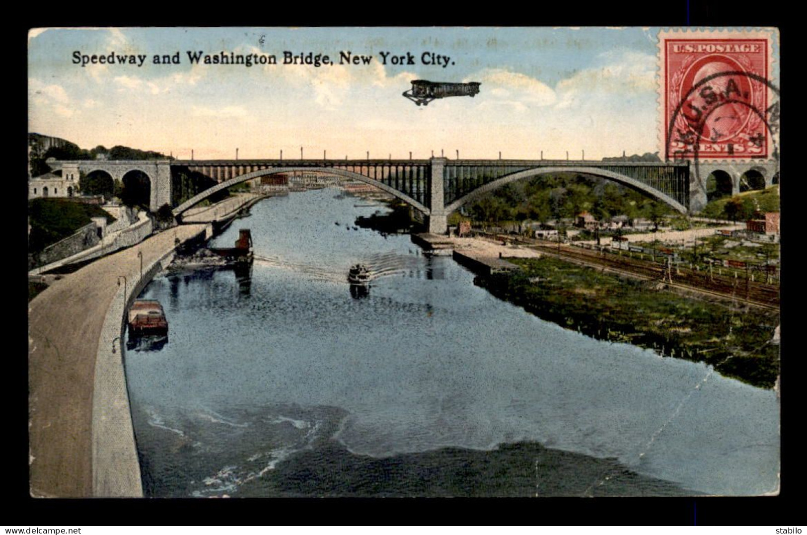 ETATS-UNIS - NEW YORK - SPEEDWAY AND WASHINGTON BRIDGE - Other & Unclassified