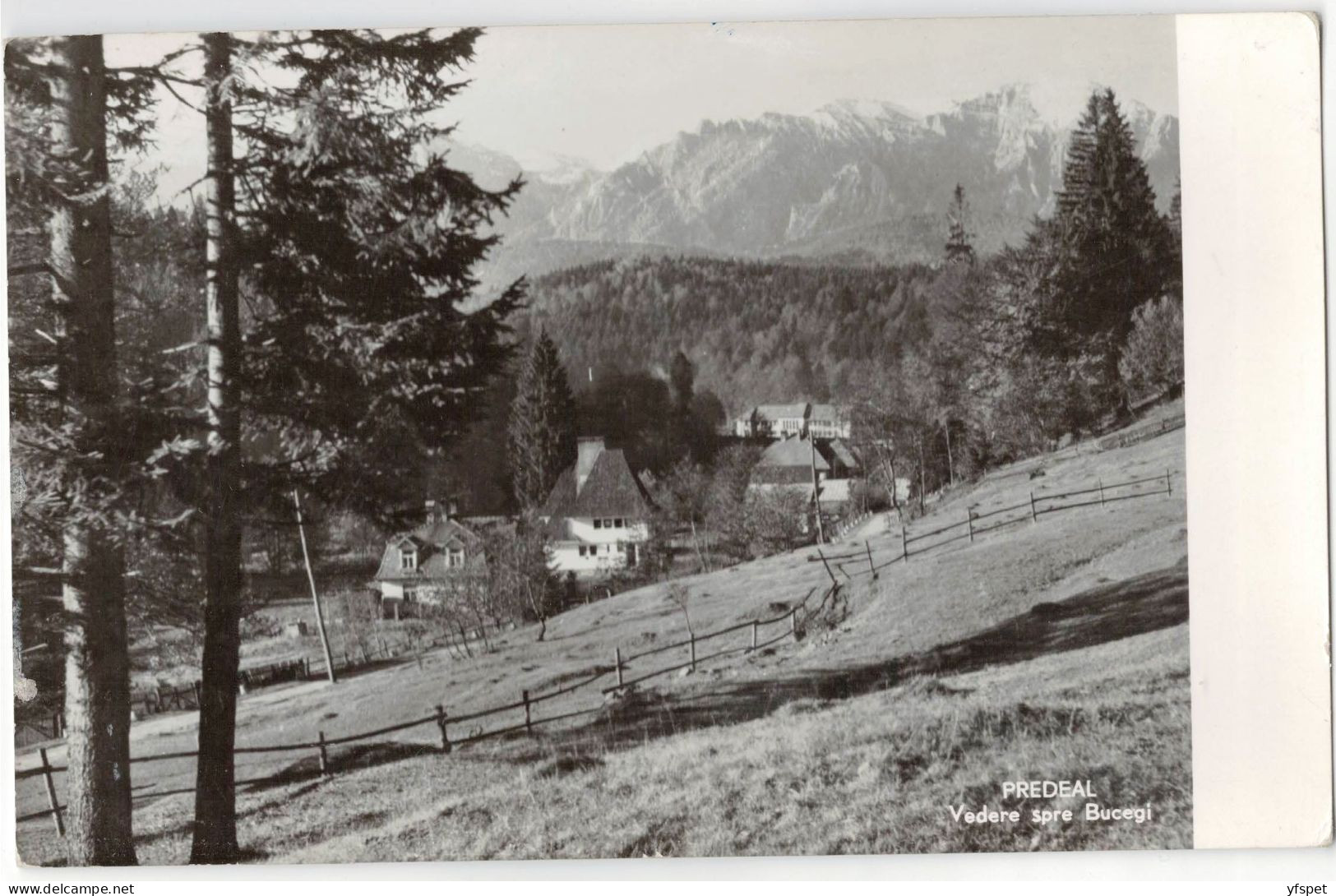 Predeal - View Of The Bucegi - Romania