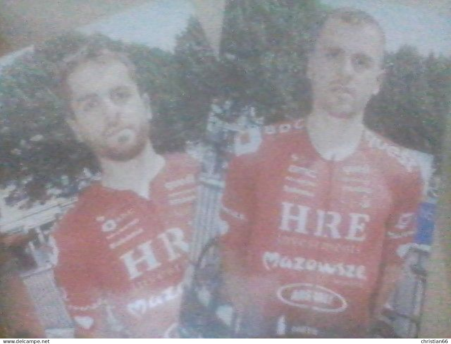 CYCLISME 2023 : 2 Photos TEAM HRE MAZOWSZE POLOGNE : FRERES TOMASZ + MARCIN BUDZINSKI - Wielrennen