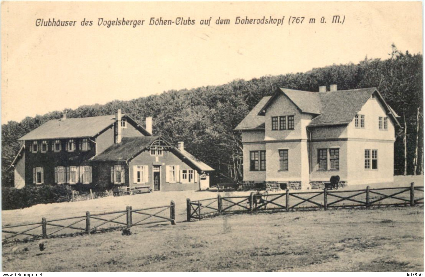 Clubhäuser Des Vogelsberger Höhen Clubs Auf Dem Hoherodskopf - Autres & Non Classés