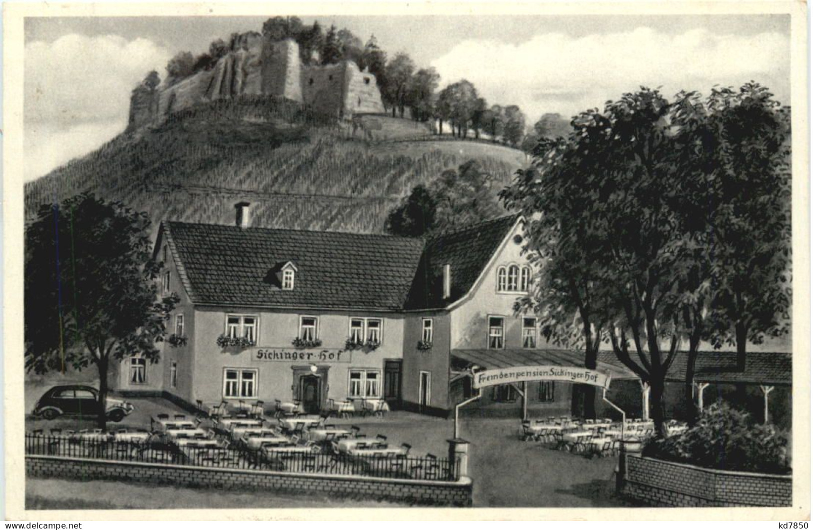 Ebernburg - Schickinger Hof - Bad Muenster A. Stein - Ebernburg