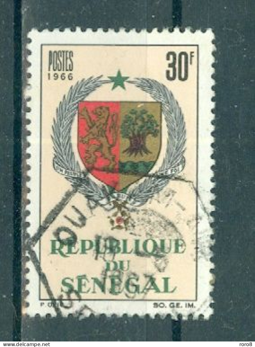 REPUBLIQUE DU SENEGAL - N°279 Oblitéré - Armoiries Du Sénégal. - Briefmarken