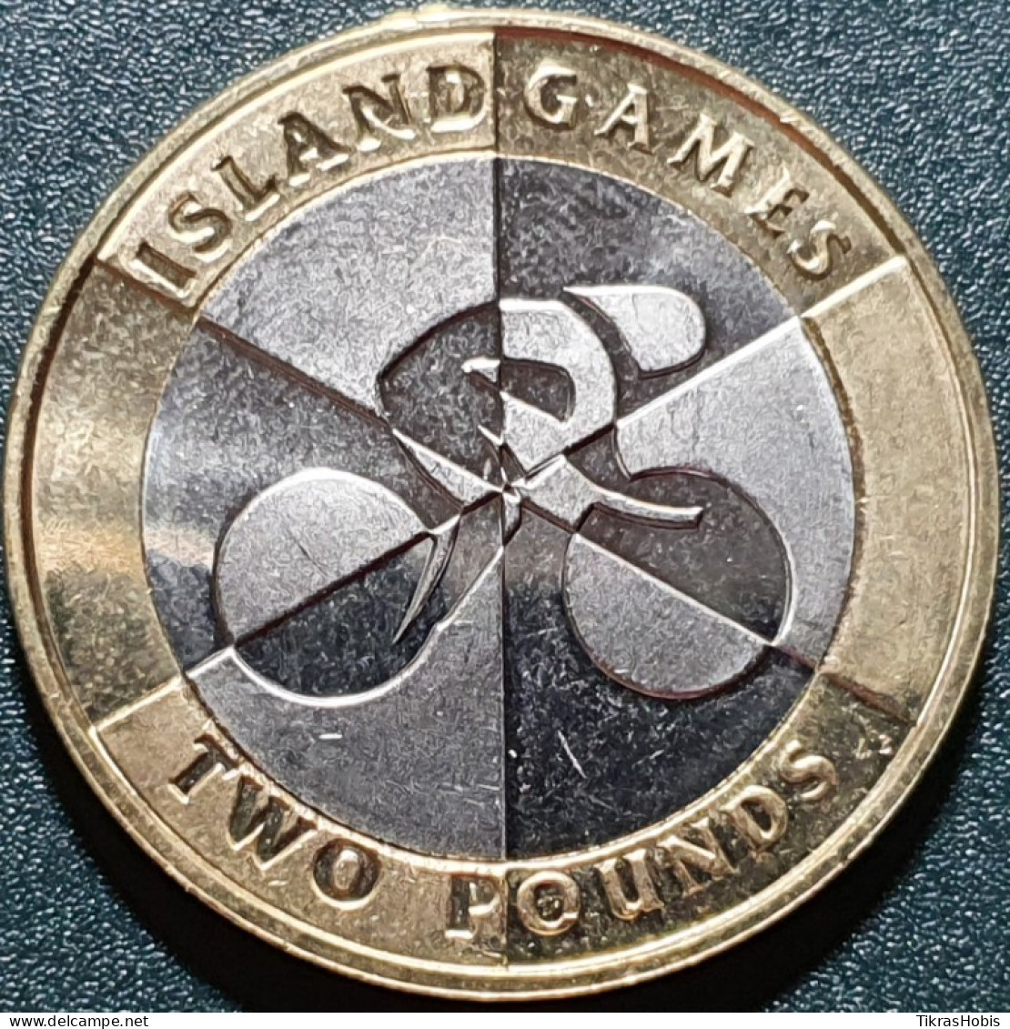 Gibraltar 2 Pounds, 2019 Island Games UC179 - Gibilterra