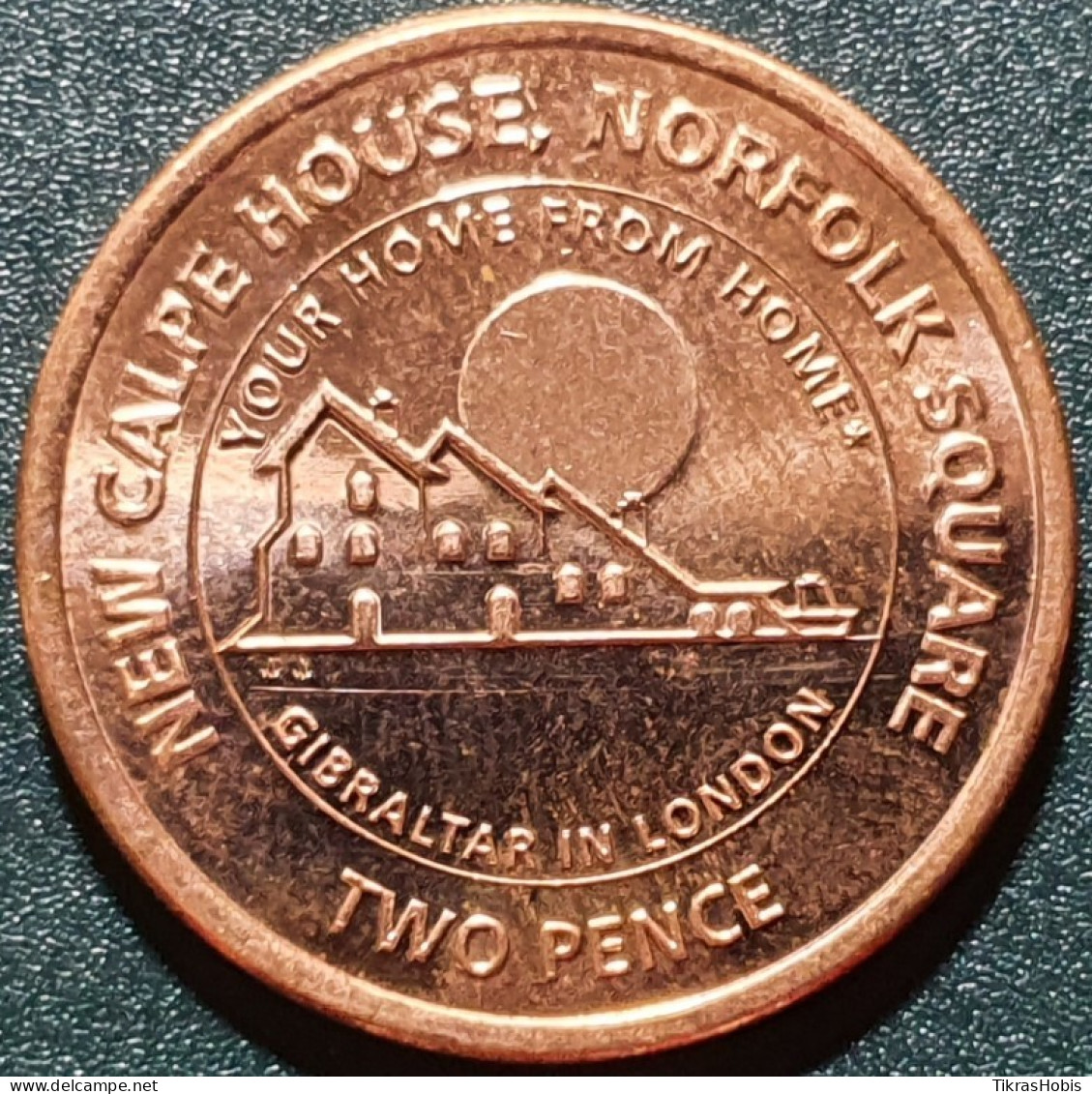 Gibraltar 2 Pence, 2018 New Kalpe House UC131 - Gibraltar