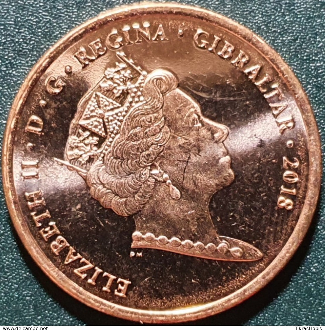 Gibraltar 2 Pence, 2018 New Kalpe House UC131 - Gibraltar