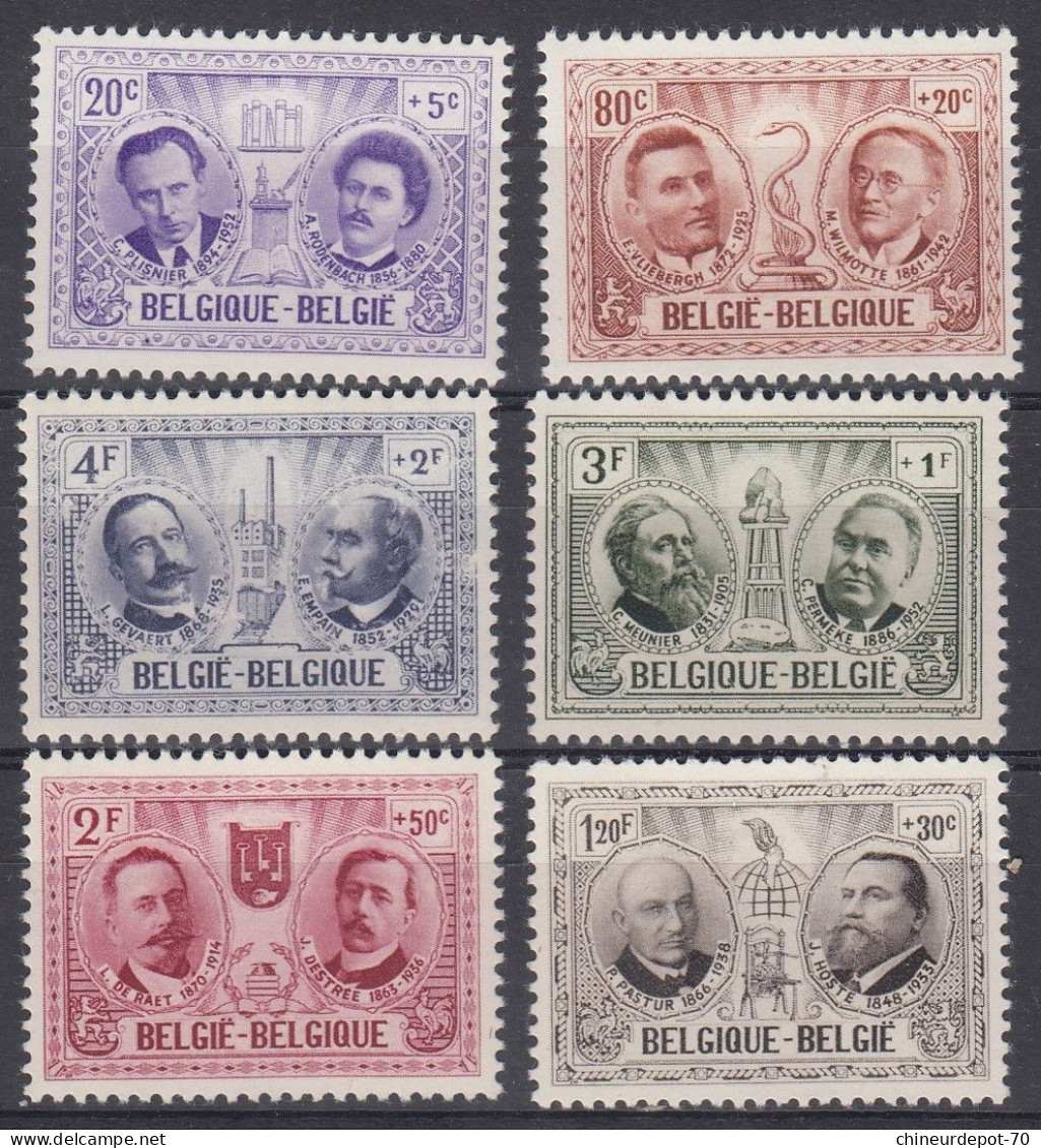 Hommes Célèbres 1957  Neufs SANS CHARNIERES ** - Unused Stamps