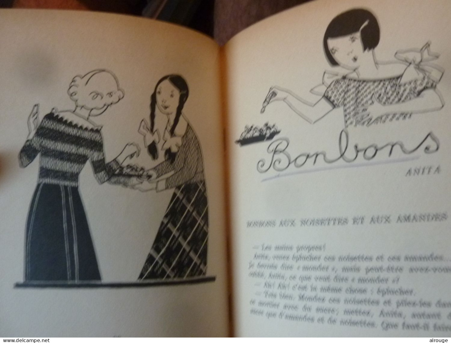 Le Livre De Cuisine Des Petites Filles, Josy Ambroise-Thomas, 1950, Préface D'Edouard De Pomiane, Illustré Des Dessins - Autres & Non Classés