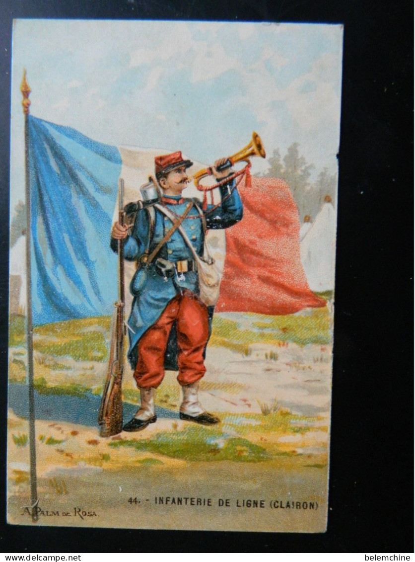 A. PALM DE ROSA                                           INFANTERIE DE LIGNE  ( CLAIRON ) - Régiments