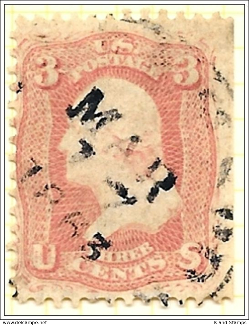 USA 1861 3c Washington Used. - Usati