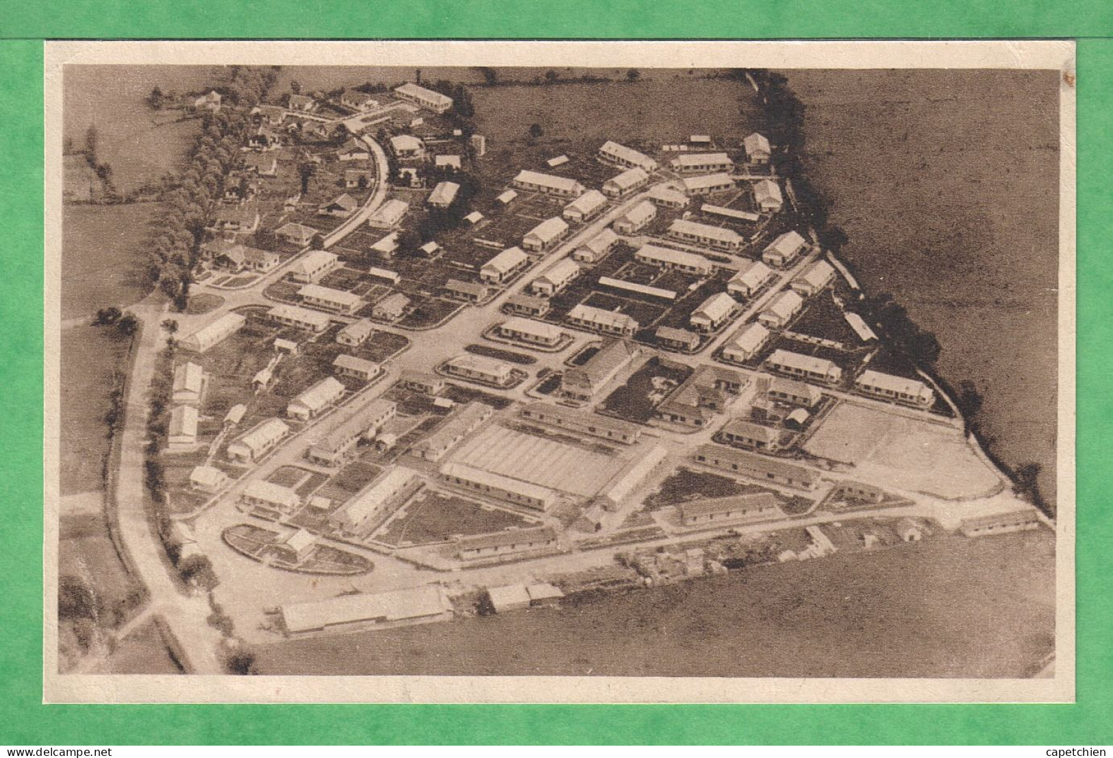 PLEAUX - VUE AERIENNE DE LA CITE OUVRIERE DE LABOUDIE - Carte écrite Len 1953 - Otros & Sin Clasificación