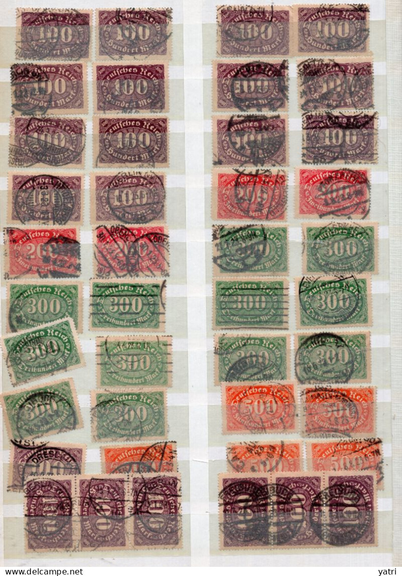 Repubblica Di Weimar - Mi. 219-220-221-223 (o) - 42 Francobolli - Used Stamps