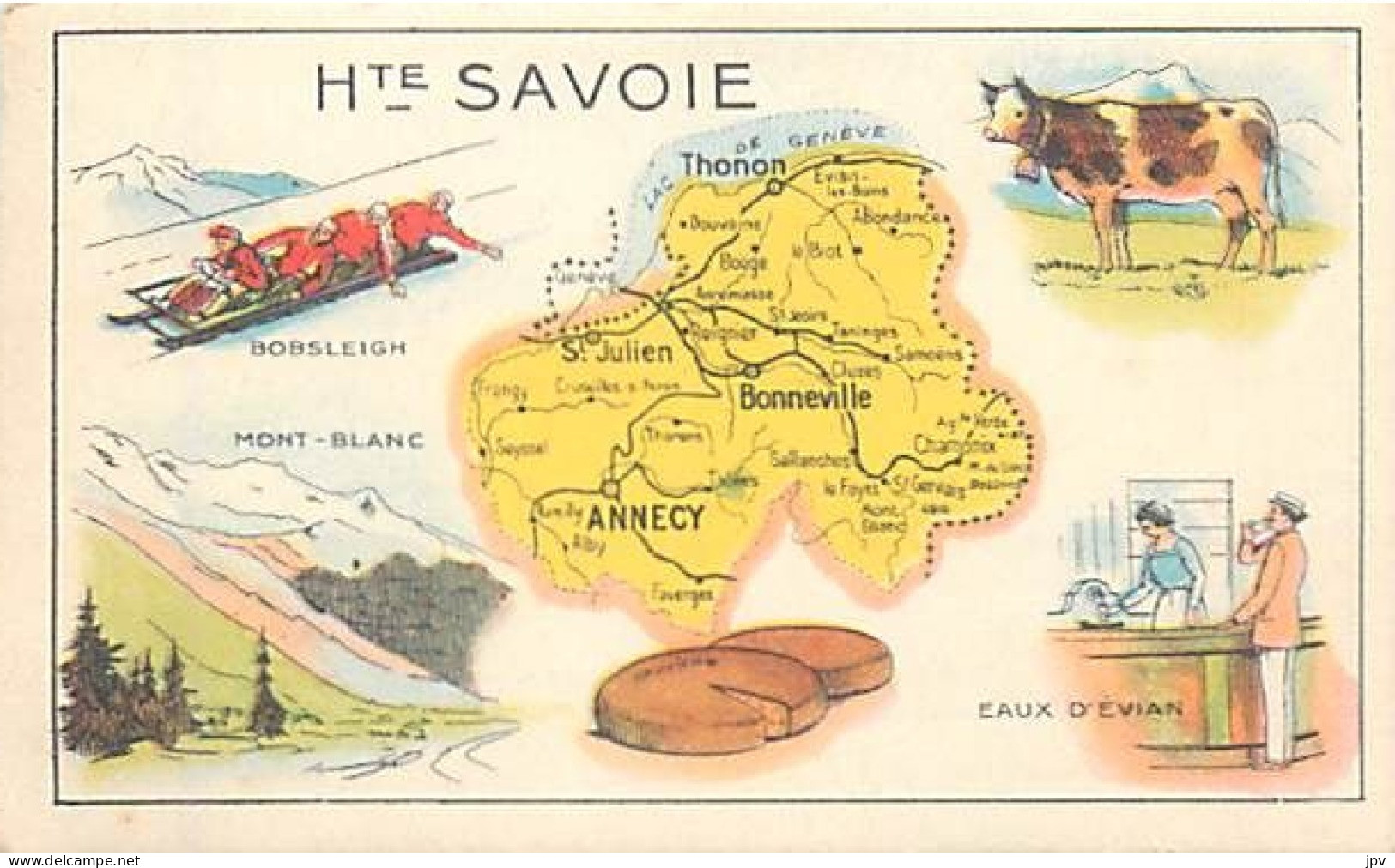 BON POINT PUBLICITAIRE. HUILE SALVER. HAUTE SAVOIE. - Autres & Non Classés