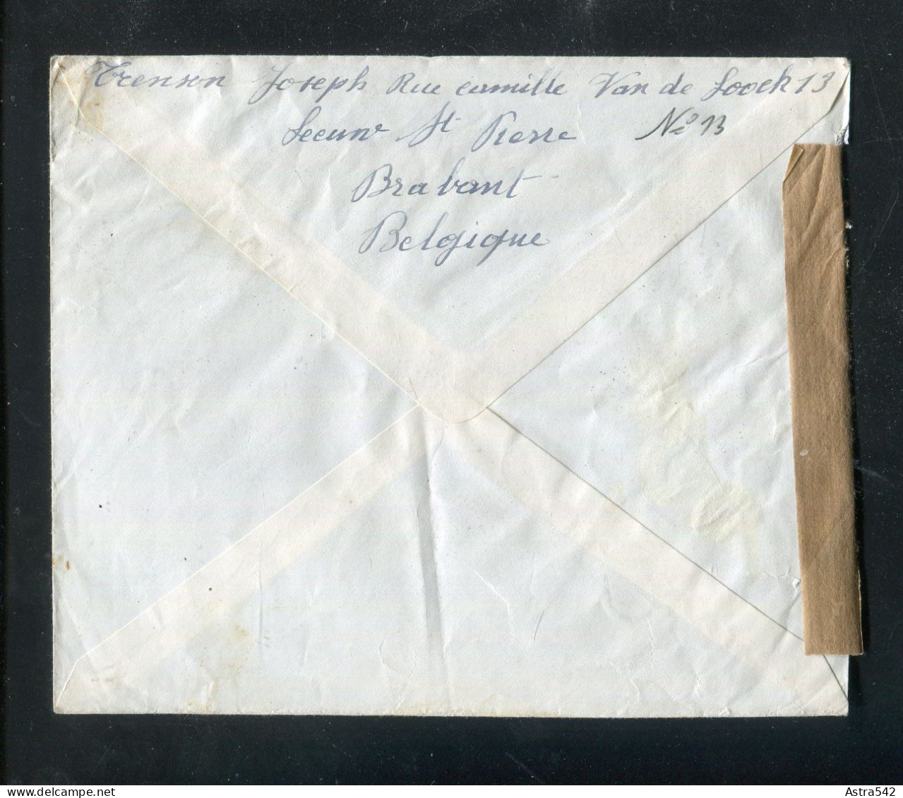 "BELGIEN" Brief Mit "ZENSUR" (Oesterreichische Zensurstelle) Nach Wien (A2017) - Covers & Documents