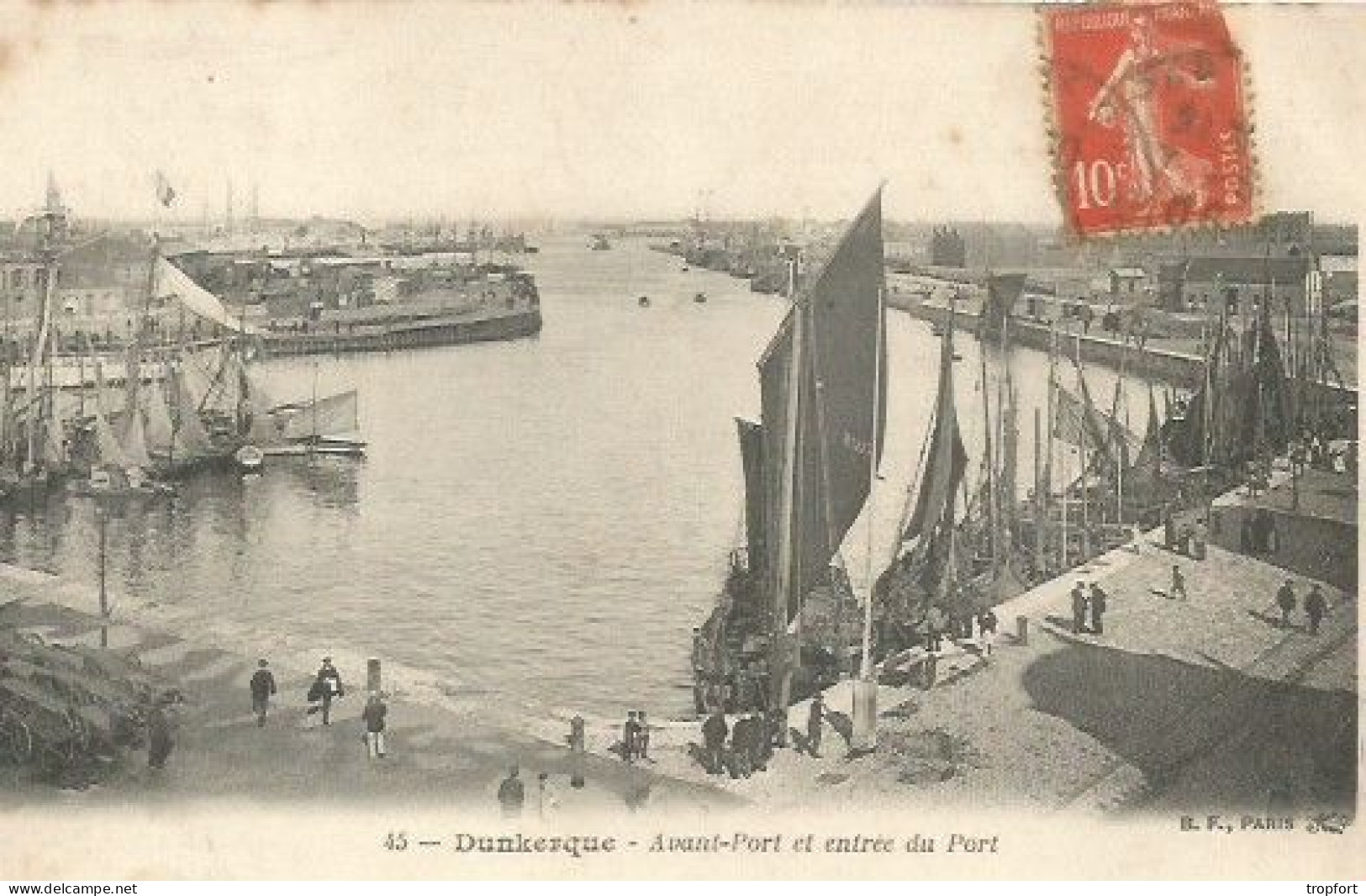 CPA Carte Postale   DUNKERQUE 59   Avant Port Et Entree Du Port - Dunkerque