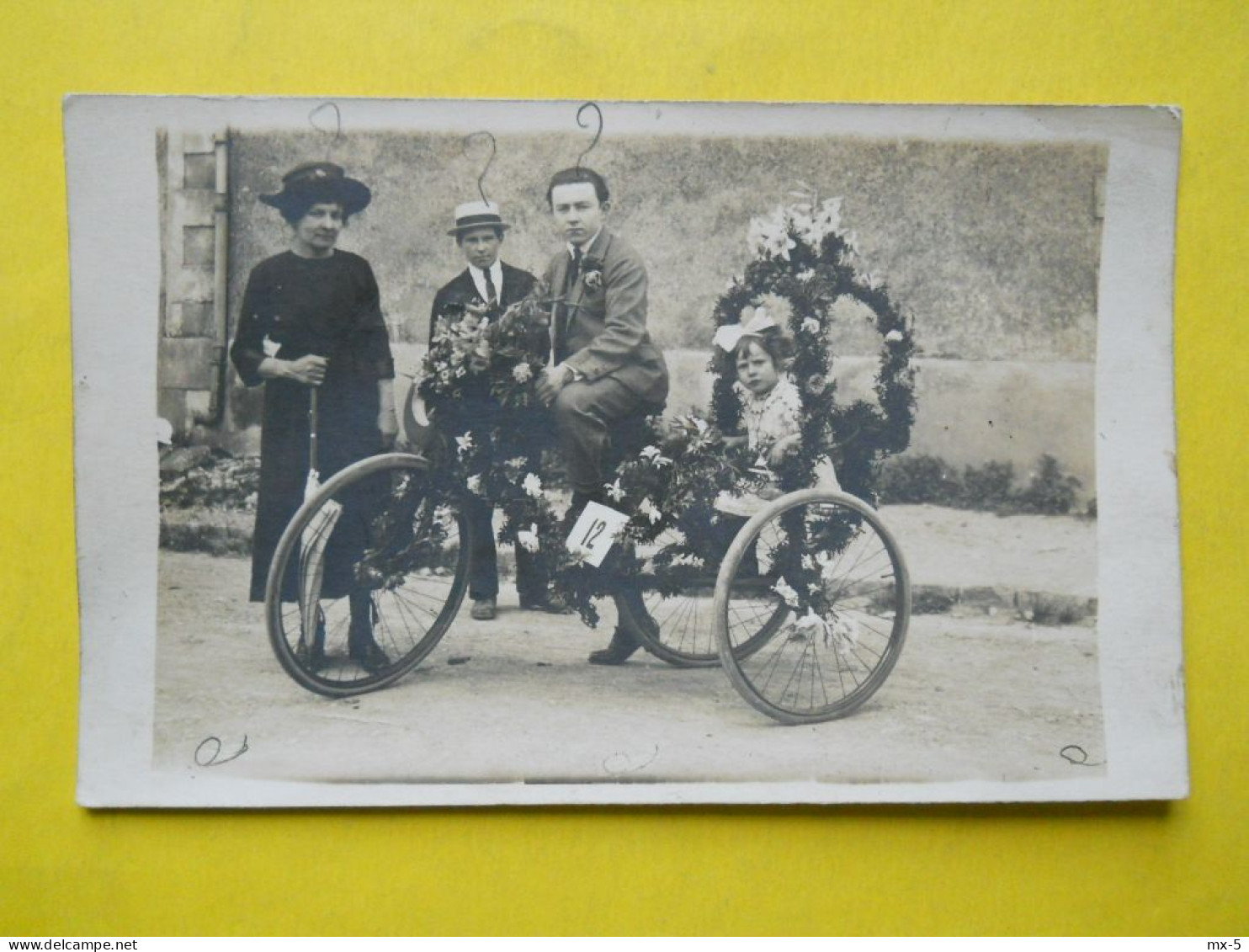 Doulon ,fête Des Fleurs 1922 ,carte Photo - Altri & Non Classificati