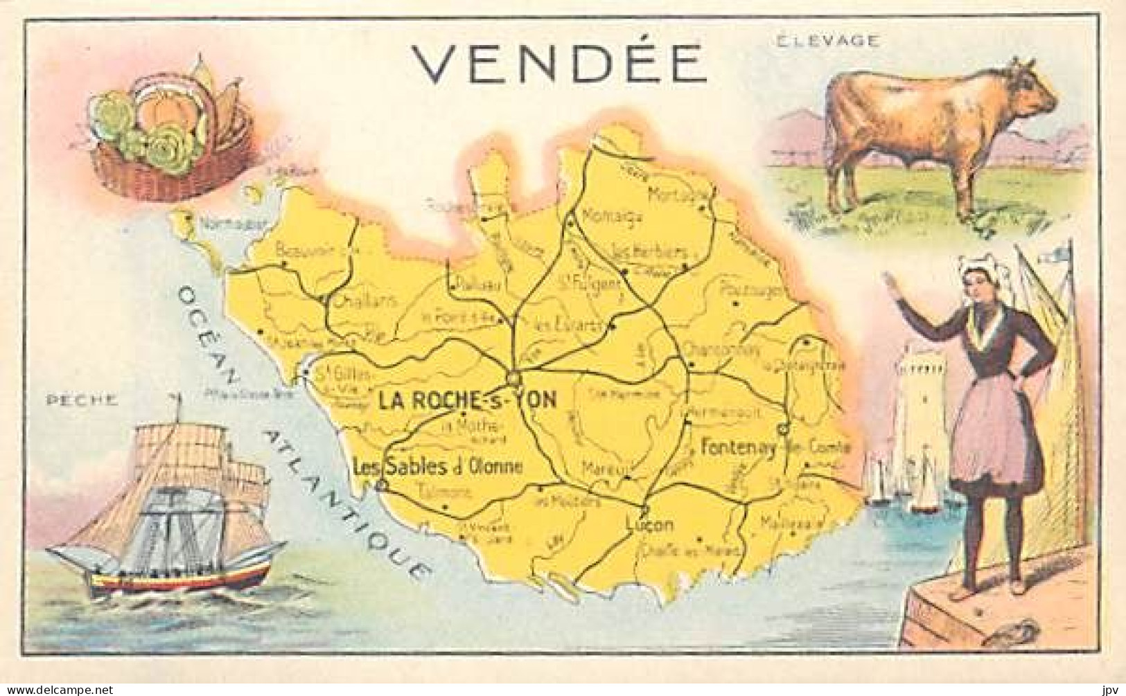 BON POINT PUBLICITAIRE. HUILE SALVER. VENDEE. - Andere & Zonder Classificatie