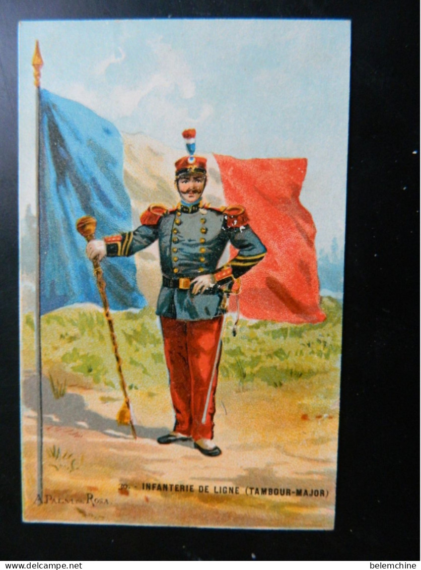 A. PALM DE ROSA                                          INFANTERIE DE LIGNE  ( TAMBOUR MAJOR ) - Regimente