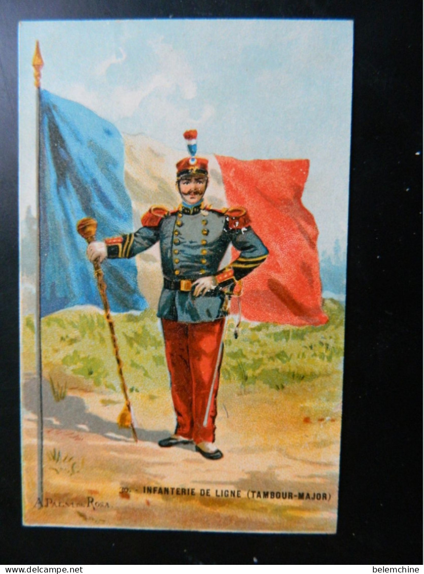 A. PALM DE ROSA                                          INFANTERIE DE LIGNE  ( TAMBOUR MAJOR ) - Regimenten