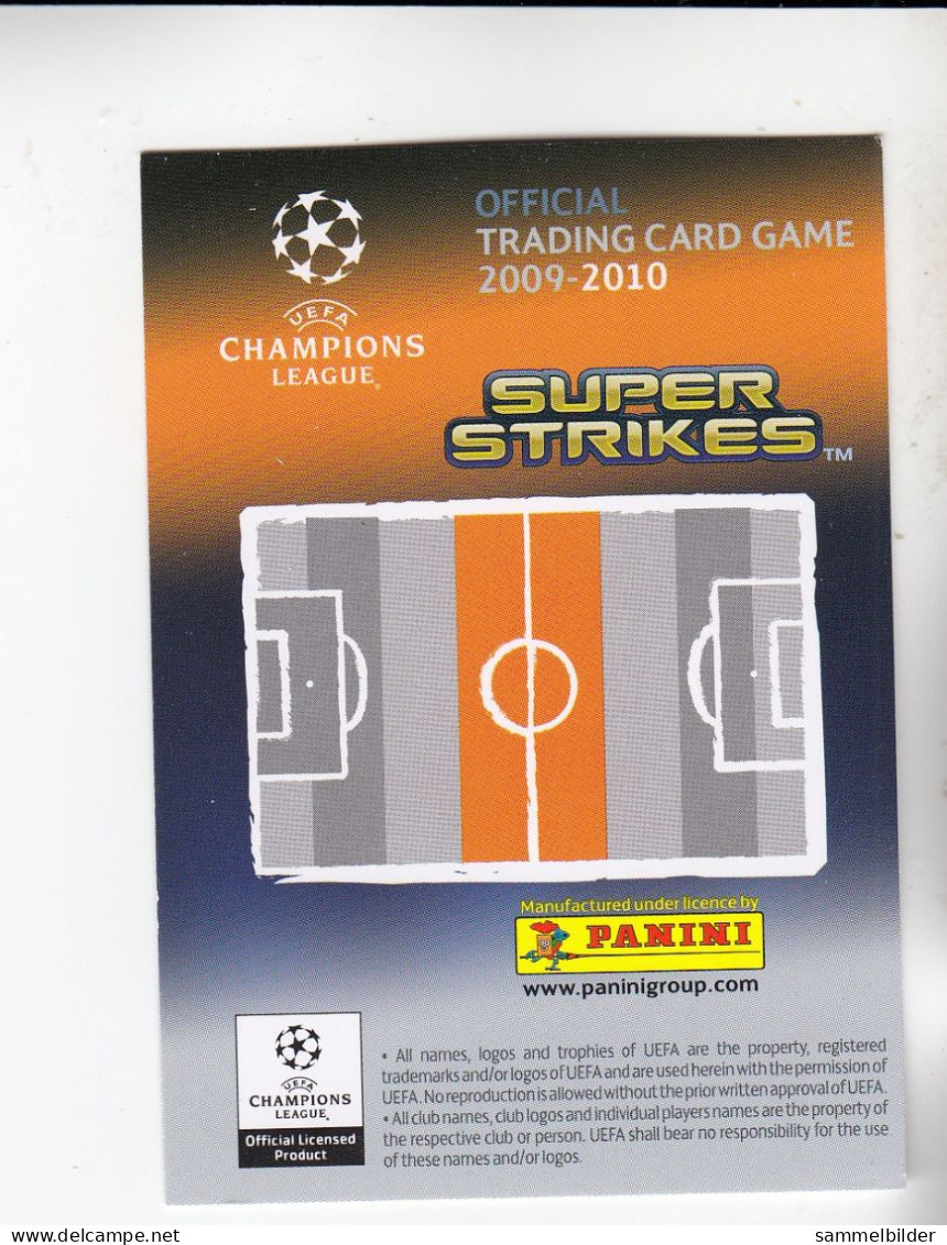 Panini Champions League Trading Card 2009 2010 Arjen Robben Real Madrid - Edición Alemana