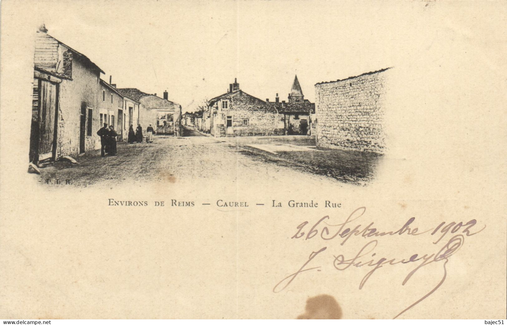 Caurel - La Grande Rue "pionnière 1902" - Other & Unclassified