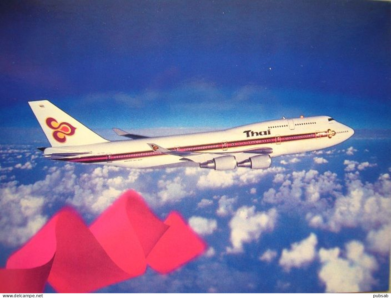 Avion / Airplane / THAI AIRLINES / Boeing B 747-400 / Airline Issue - 1946-....: Era Moderna
