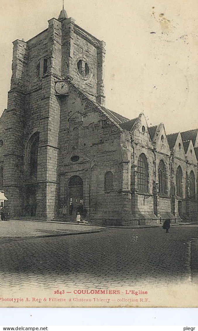 77130 01 01#0 - COULOMMIERS - L'EGLISE - Coulommiers