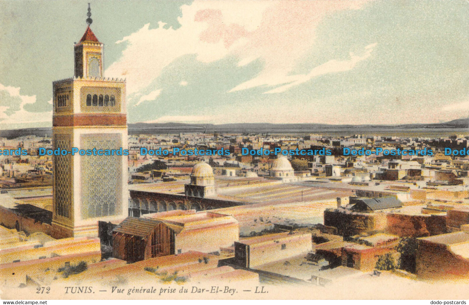 R094156 Tunis. Vue Generale Prise Du Dar El Bey. LL. No 272 - Monde