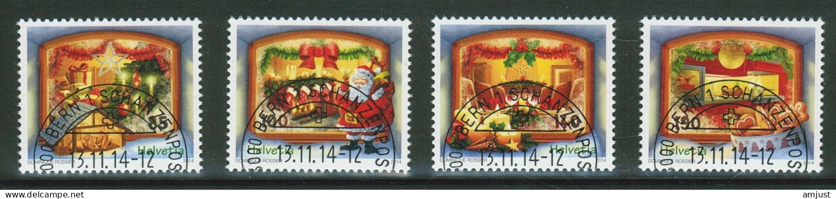 Suisse /Schweiz/Svizzera/Switzerland  // 2014 // Timbres De Noël 2014  No. 1526-1529 - Gebruikt